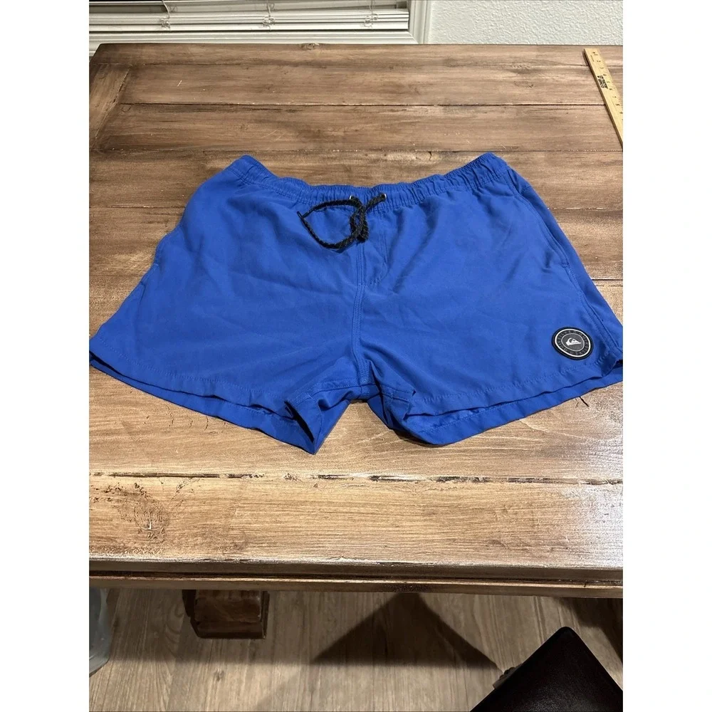Quiksilver‎ Blue Volley Board Shorts Size XL